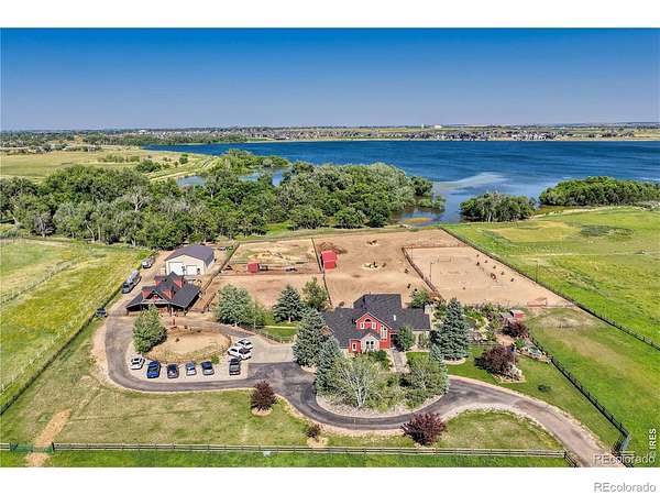 8.59 Acres of Land with Home for Sale in Loveland, Colorado