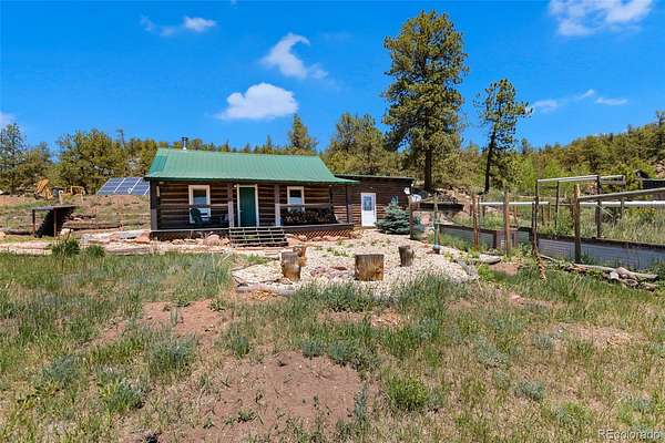 5 Acres of Land with Home for Sale in Florissant, Colorado