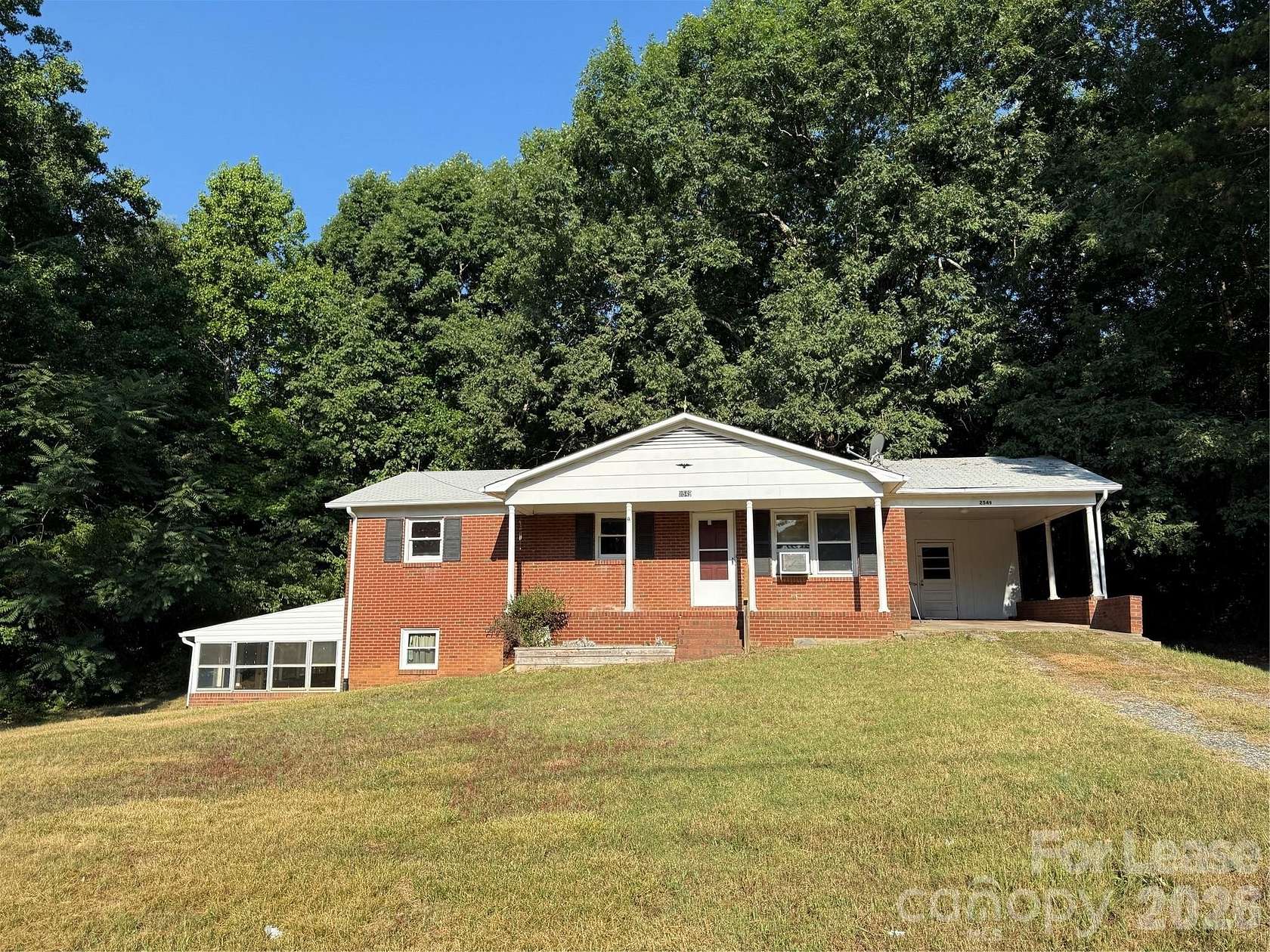 3 Acres of Land with Home for Lease in Newton, North Carolina