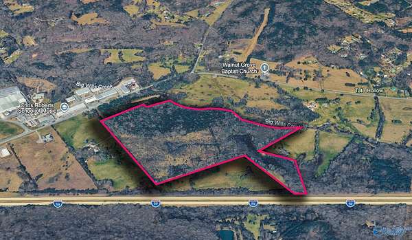 65.3 Acres of Land for Sale in Fort Payne, Alabama