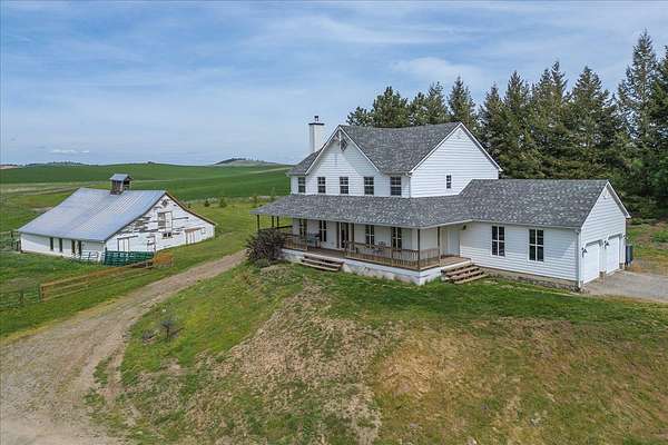 15.2 Acres of Land with Home for Sale in Fairfield, Washington