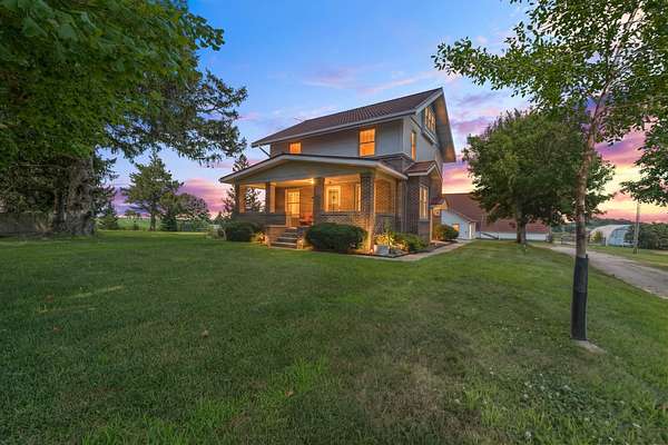 5.45 Acres of Land with Home for Sale in Newton, Iowa