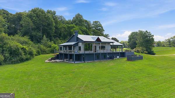14.6 Acres of Land with Home for Sale in Clarkesville, Georgia
