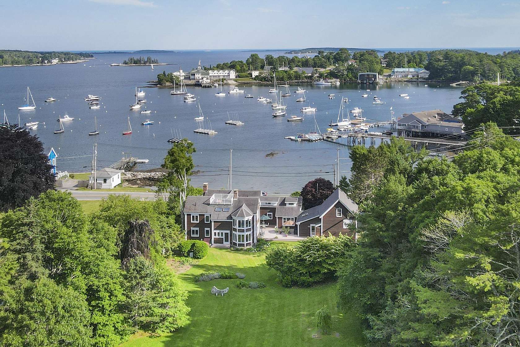 3 Acres of Land with Home for Sale in Boothbay Harbor, Maine