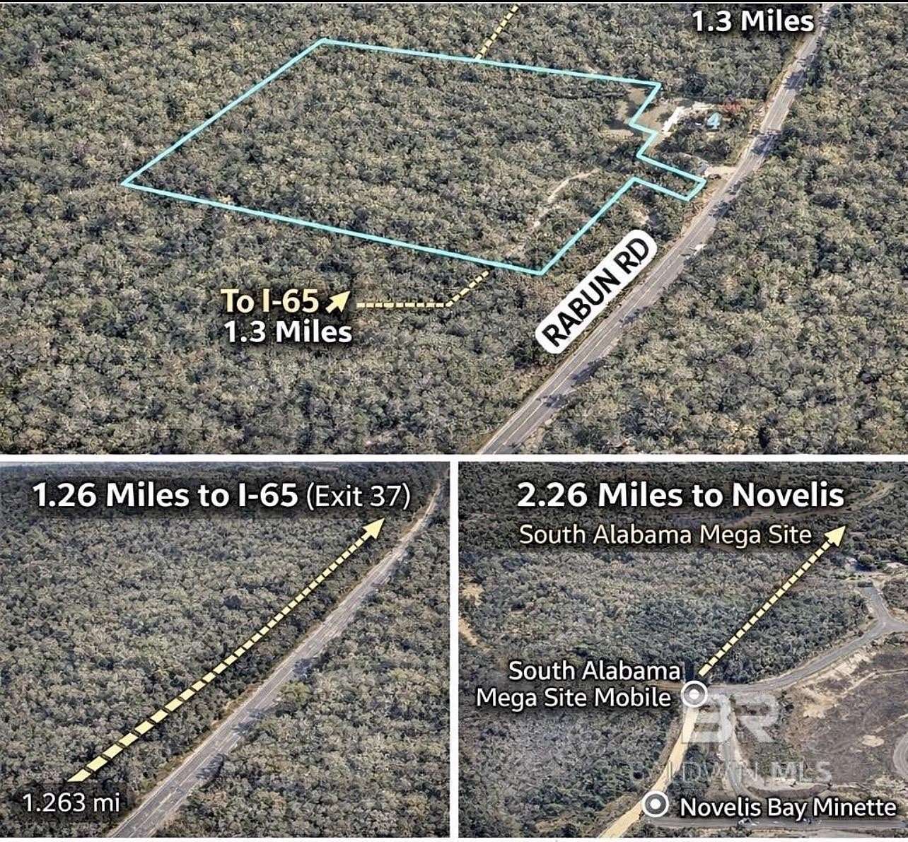 12.2 Acres of Land for Sale in Bay Minette, Alabama