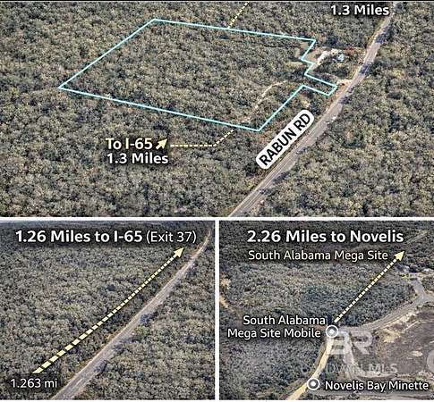 12.2 Acres of Land for Sale in Bay Minette, Alabama