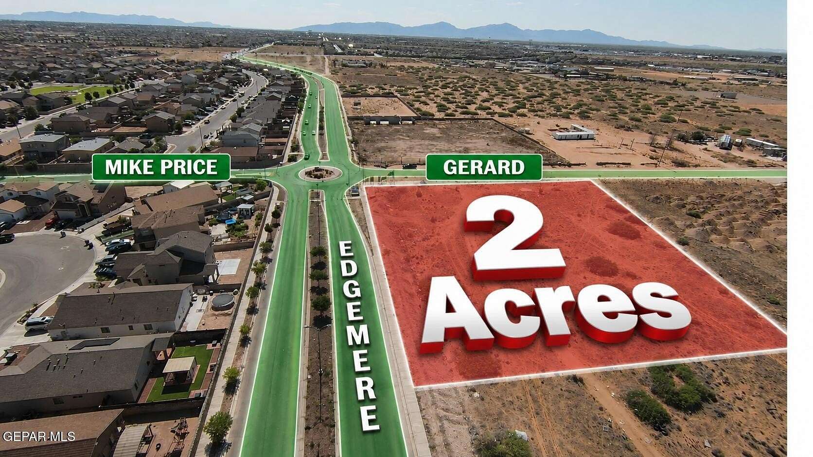 2 Acres of Land for Sale in El Paso, Texas