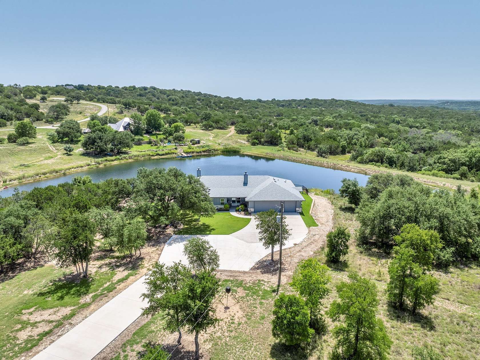2 Acres of Land with Home for Sale in Bluff Dale, Texas