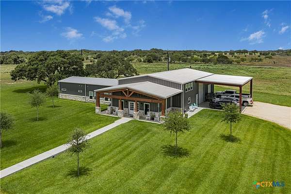 20.5 Acres of Agricultural Land with Home for Sale in Yoakum, Texas