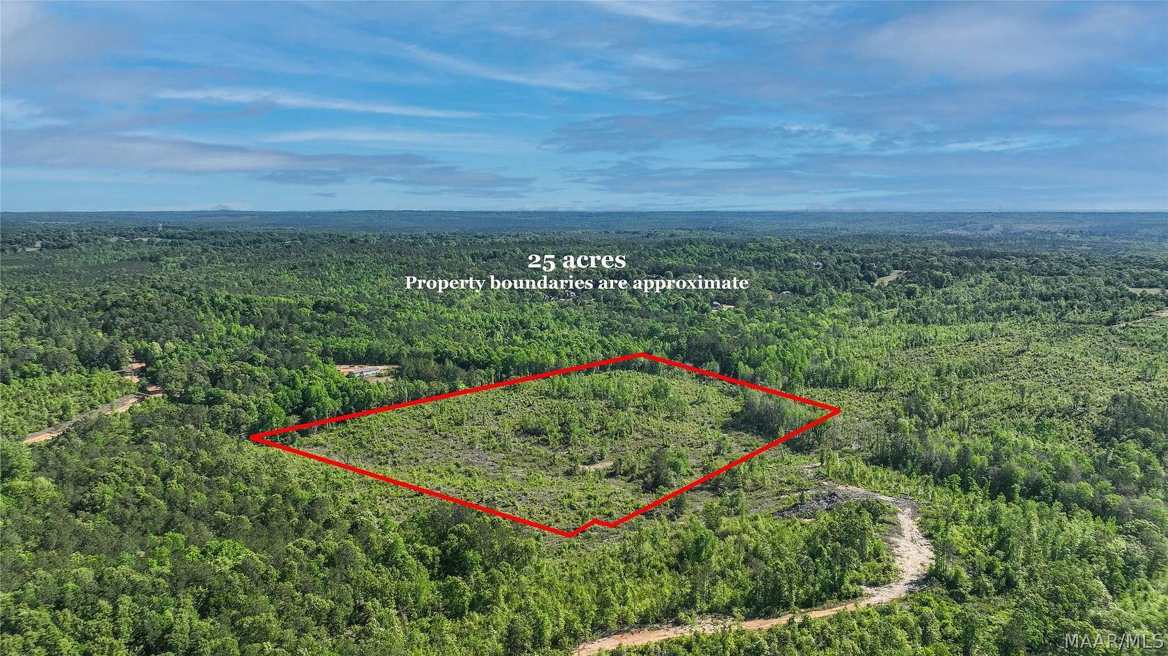 25 Acres of Recreational Land for Sale in Prattville, Alabama