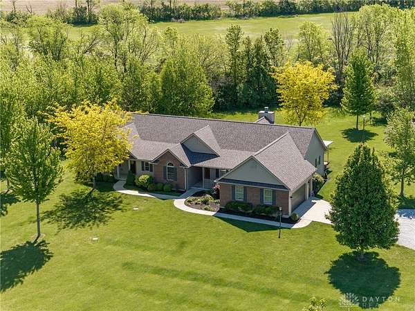 4.5 Acres of Land with Home for Sale in Casstown, Ohio