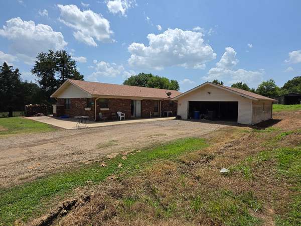 7 Acres of Land with Home for Sale in Heavener, Oklahoma