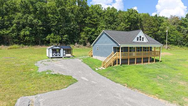 4.57 Acres of Land with Home for Sale in Pleasant Shade, Tennessee