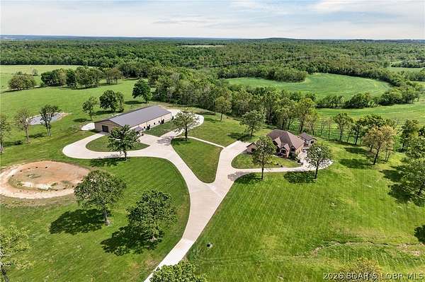 19.9 Acres of Land with Home for Sale in Lebanon, Missouri