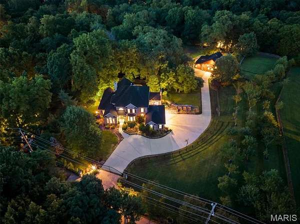 3 Acres of Land with Home for Sale in Chesterfield, Missouri