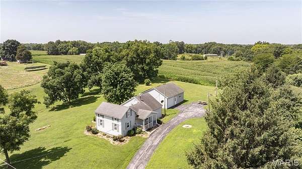 3 Acres of Land with Home for Sale in Brighton, Illinois