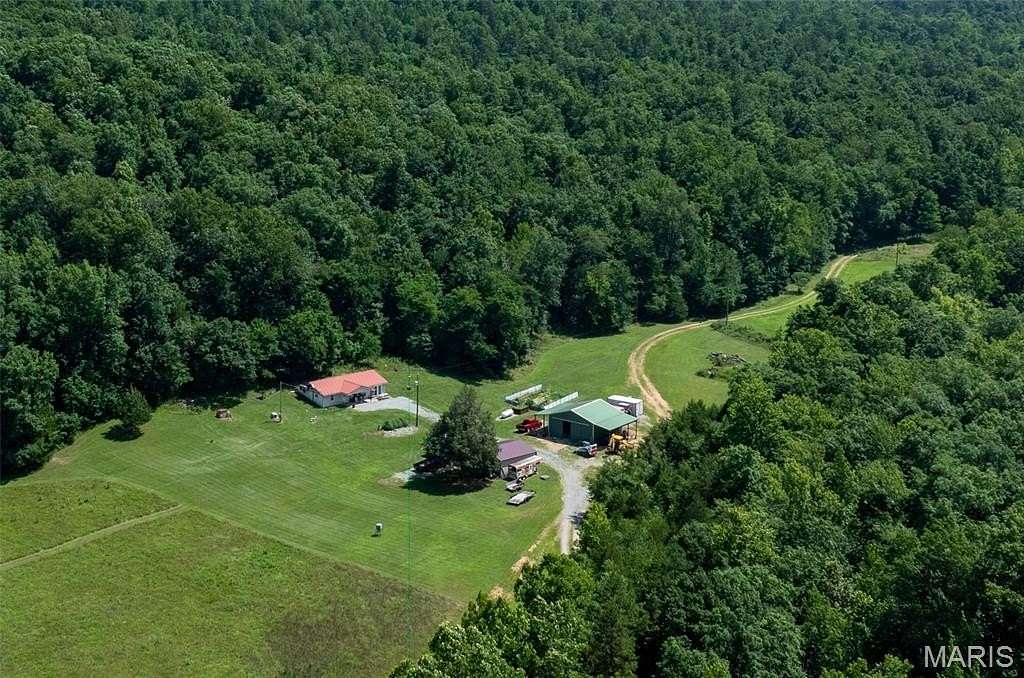 72 Acres of Land with Home for Sale in Fredericktown, Missouri