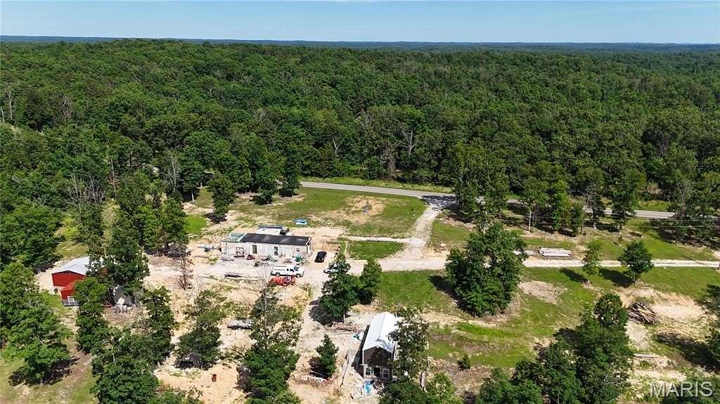 20 Acres of Recreational Land with Home for Sale in Jadwin, Missouri