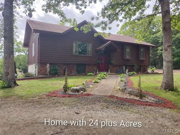 24.2 Acres of Recreational Land with Home for Sale in Robertsville, Missouri