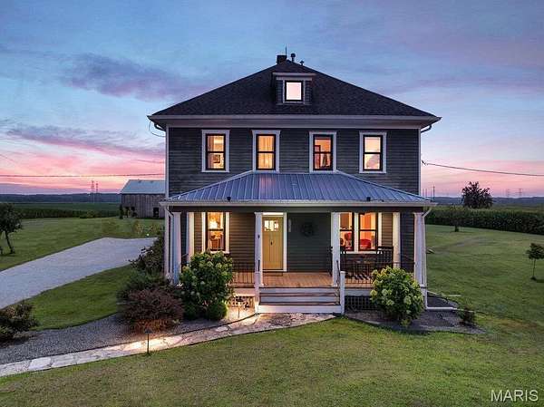 8 Acres of Land with Home for Sale in St. Charles, Missouri