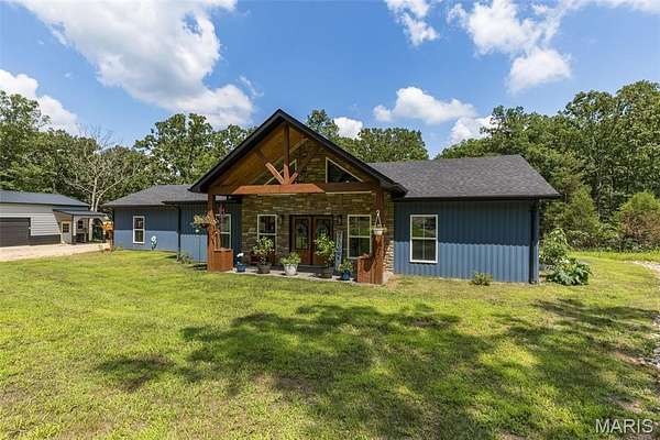 10 Acres of Land with Home for Sale in Bonne Terre, Missouri