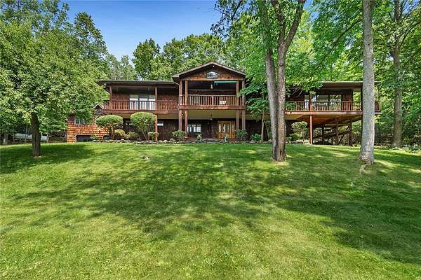 3.45 Acres of Land with Home for Sale in Keuka Park, New York