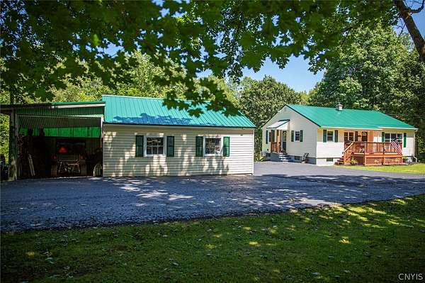 9.7 Acres of Land with Home for Sale in Cortland, New York