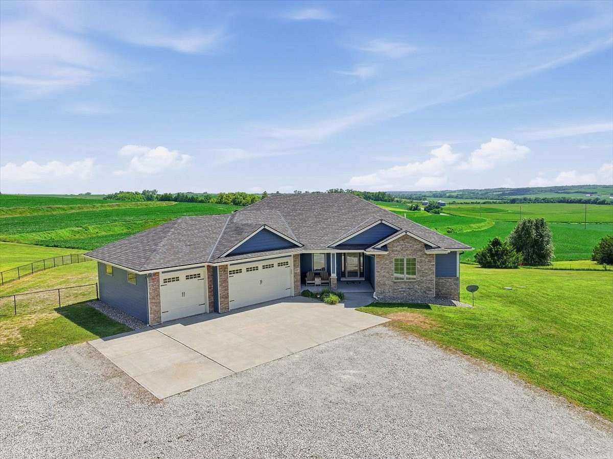 6.36 Acres of Land with Home for Sale in Glenwood, Iowa