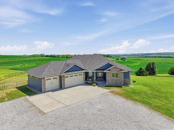 6.36 Acres of Land with Home for Sale in Glenwood, Iowa