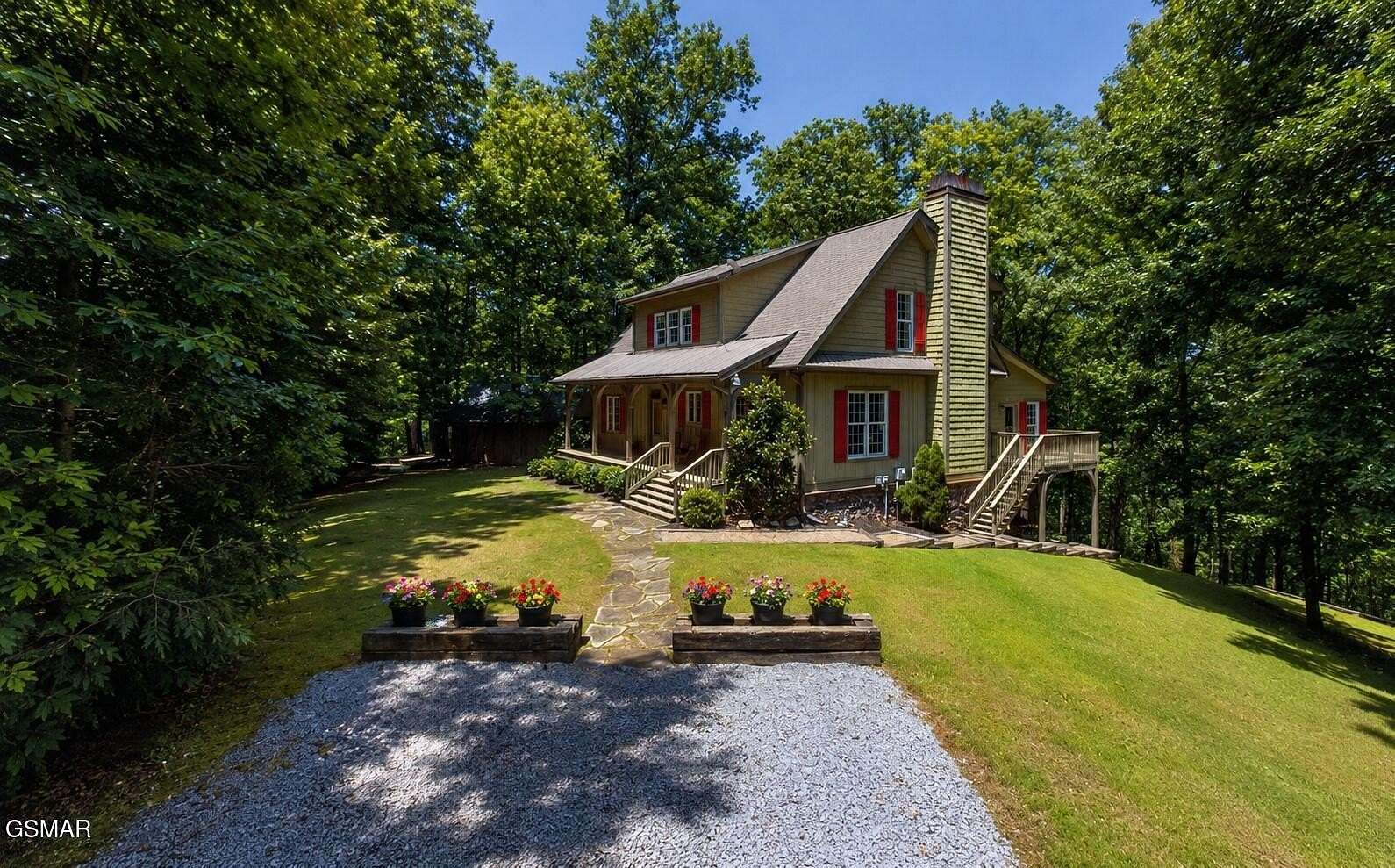 3.53 Acres of Land with Home for Sale in Sevierville, Tennessee