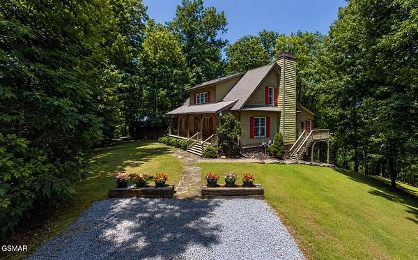 2 Acres of Land with Home for Sale in Sevierville, Tennessee