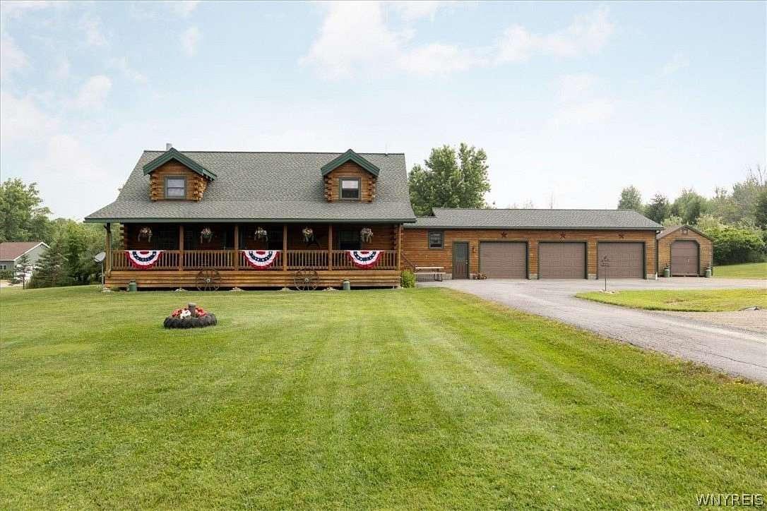 8.18 Acres of Land with Home for Sale in Arcade, New York