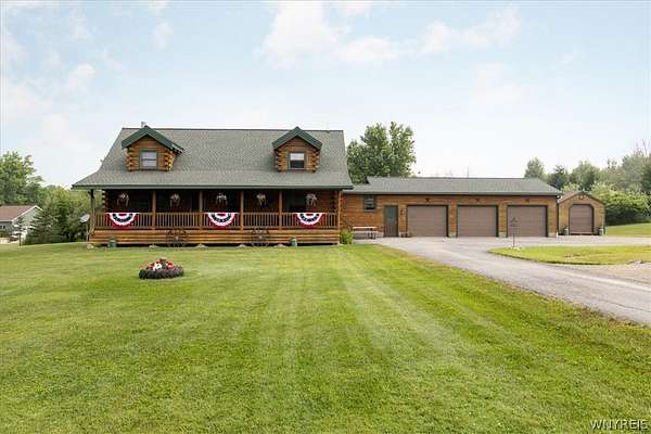 8.18 Acres of Land with Home for Sale in Arcade, New York