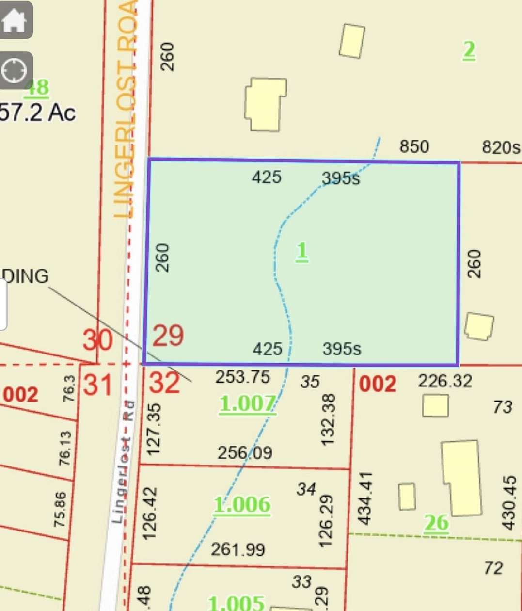 2.5 Acres of Residential Land for Sale in Killen, Alabama