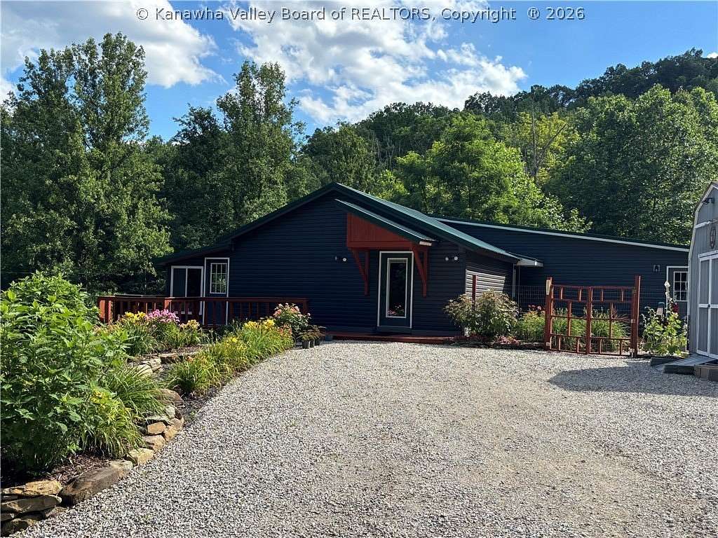 9.1 Acres of Land with Home for Sale in Sod, West Virginia