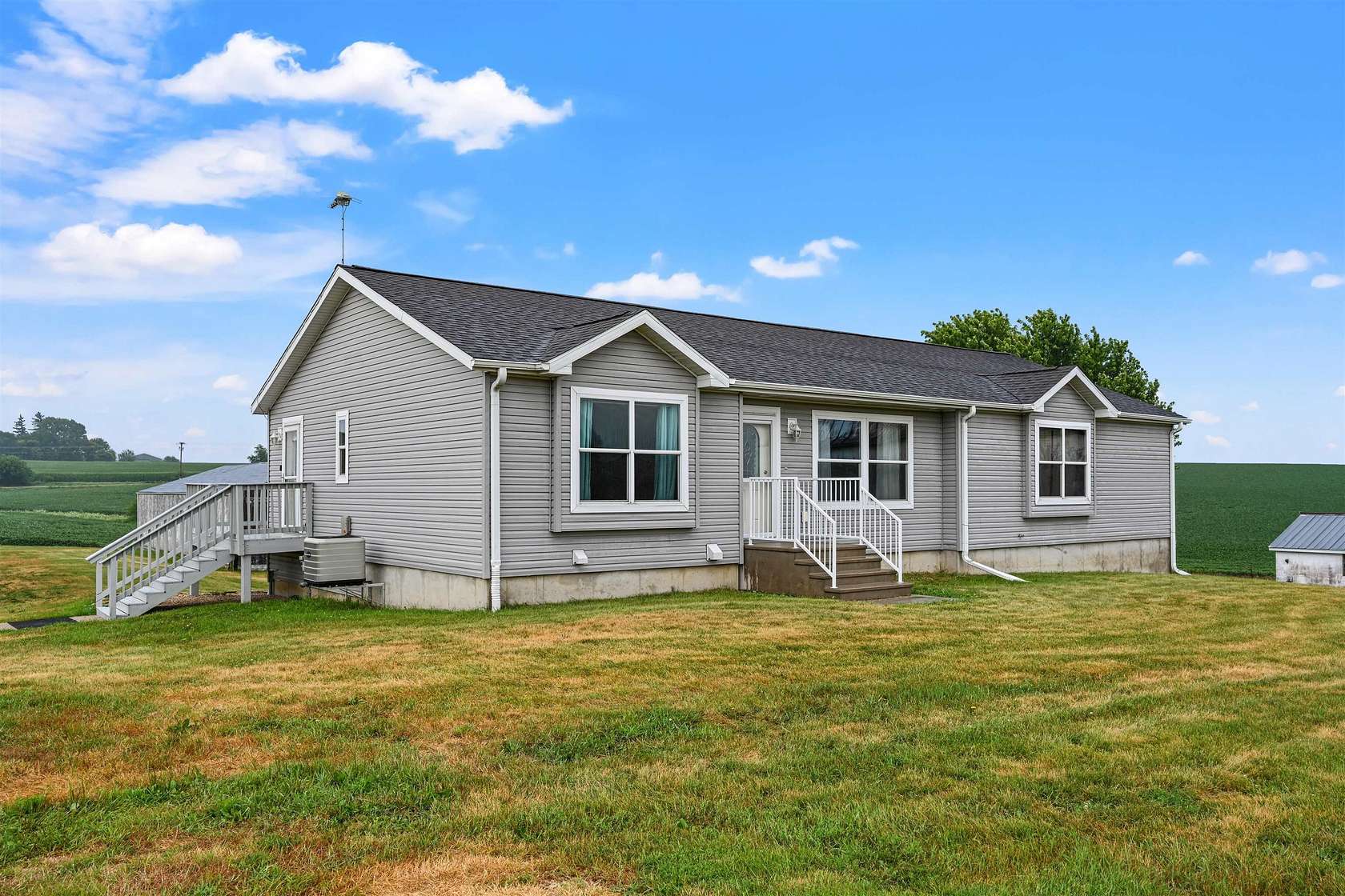 3 Acres of Land with Home for Sale in Cuba City, Wisconsin