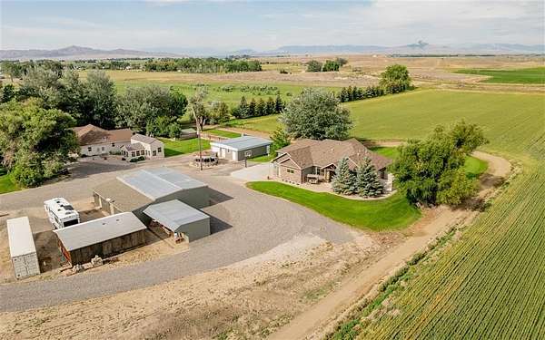 13.2 Acres of Land with Home for Sale in Powell, Wyoming
