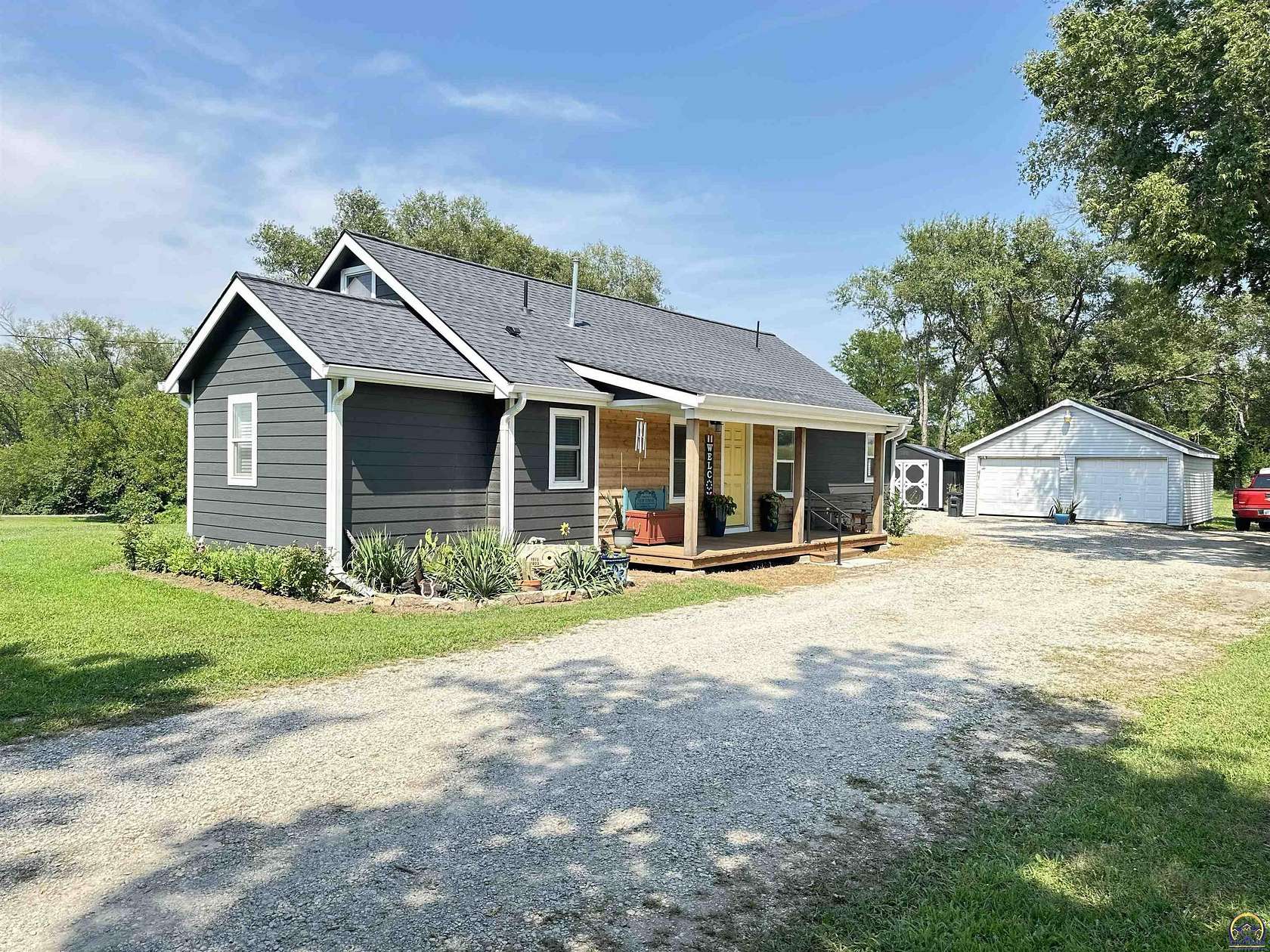 4.9 Acres of Land with Home for Sale in Topeka, Kansas