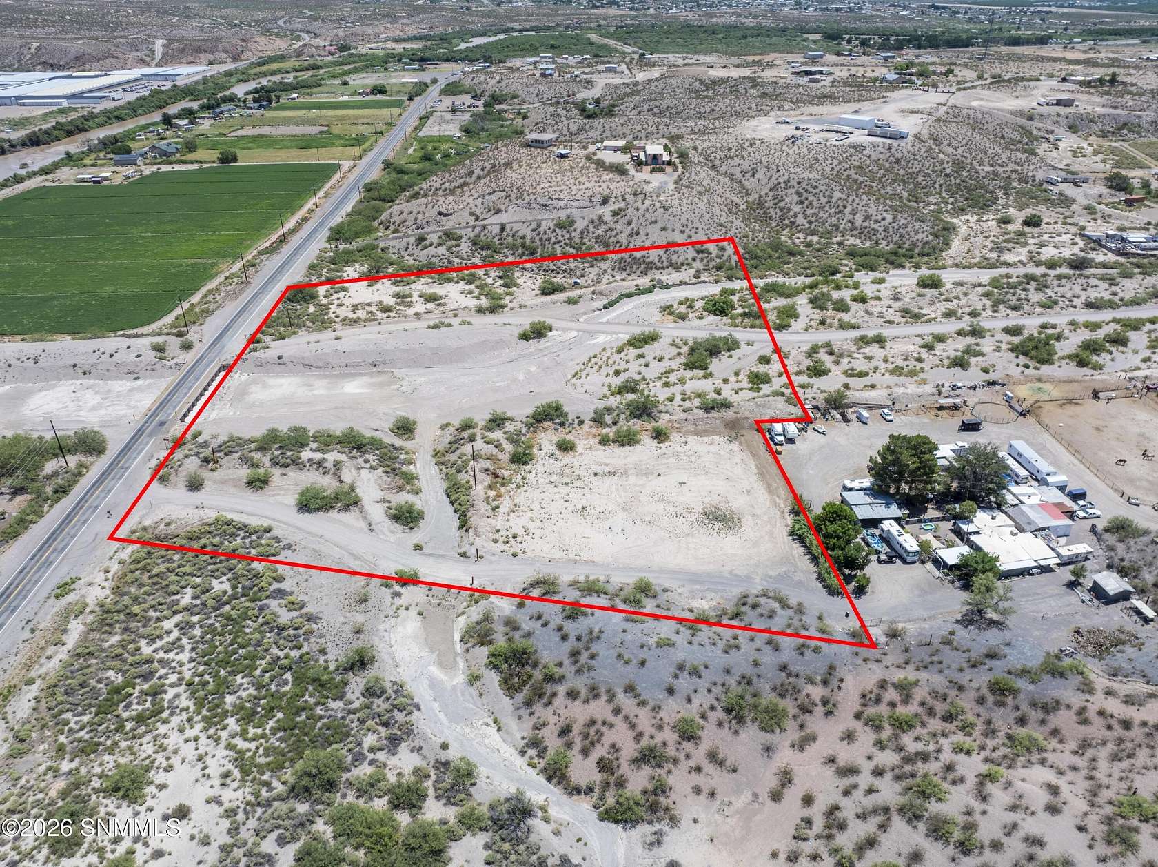 6.17 Acres of Residential Land for Sale in Radium Springs, New Mexico