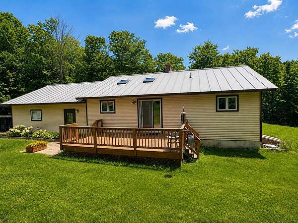 28.8 Acres of Land with Home for Sale in Newbury, Vermont