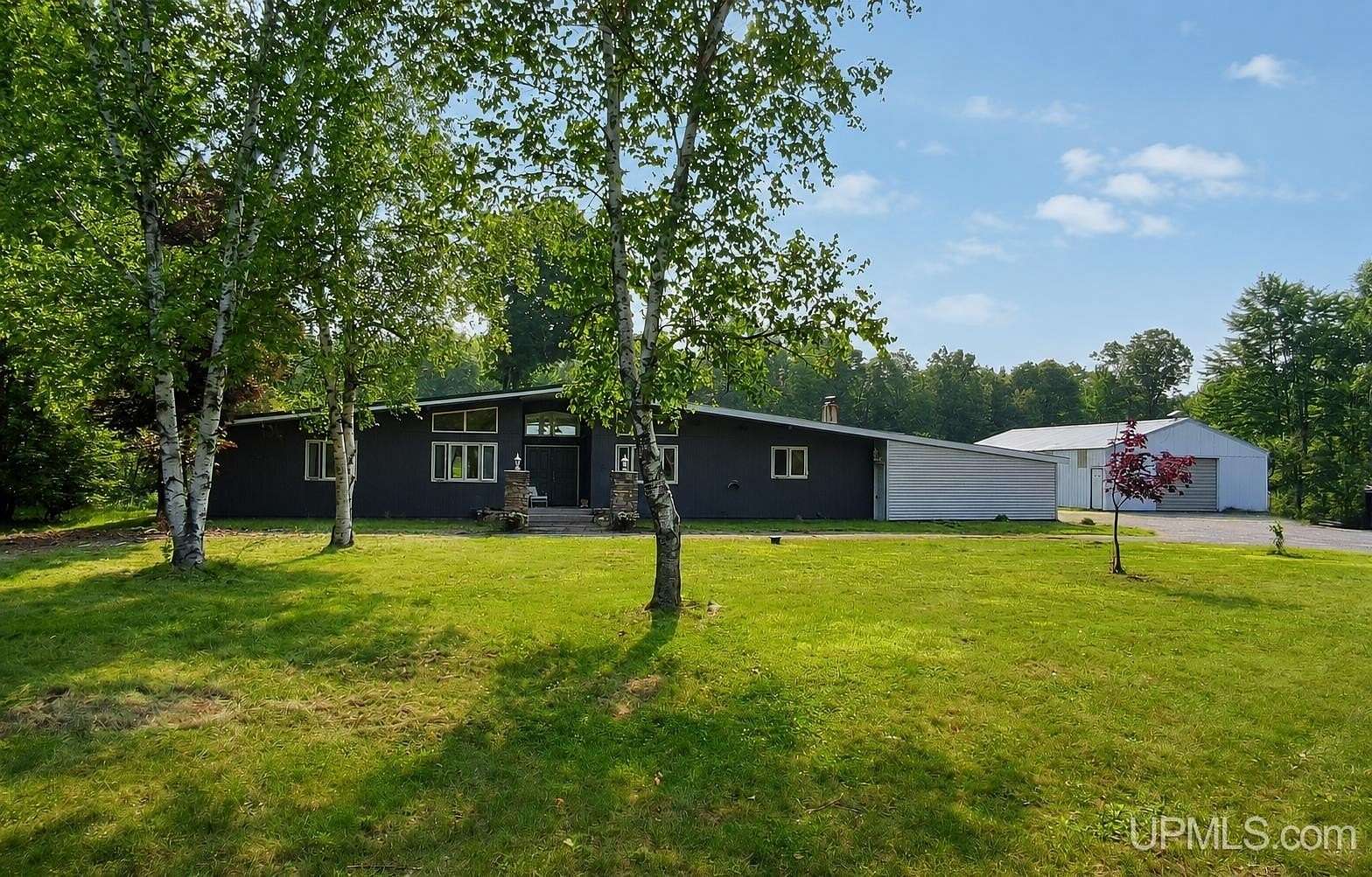 9.43 Acres of Land with Home for Sale in Pembine Town, Wisconsin
