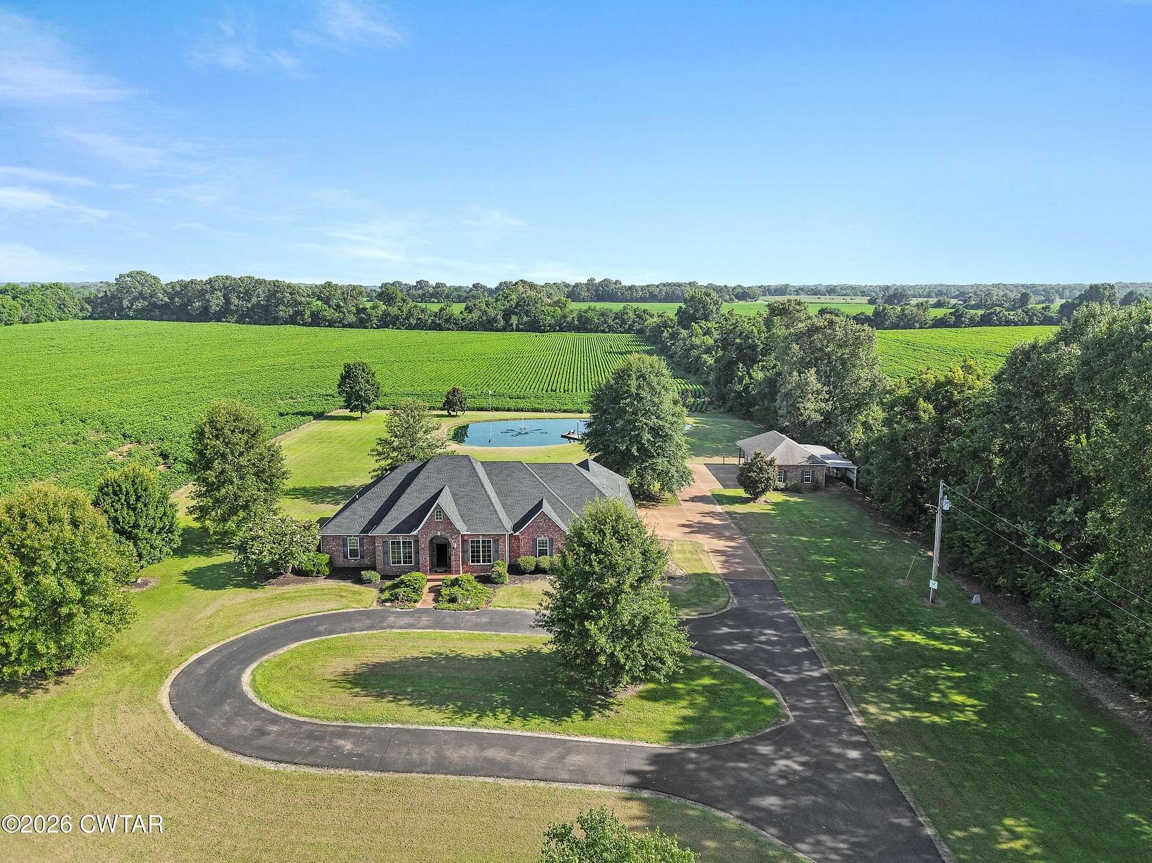 3.83 Acres of Land with Home for Sale in Humboldt, Tennessee