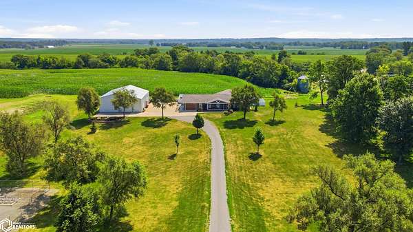 1.82 Acres of Land with Home for Sale in Keosauqua, Iowa
