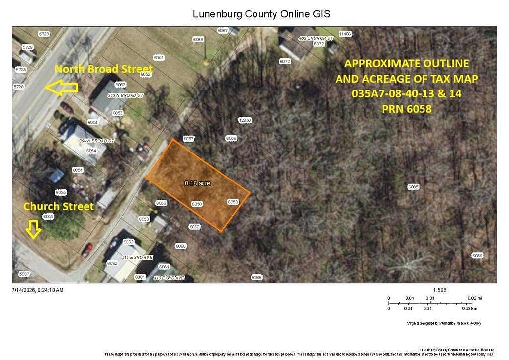 0.16 Acres of Residential Land for Sale in Kenbridge, Virginia