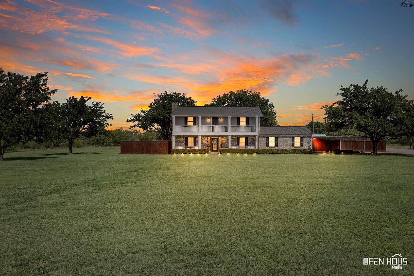3.64 Acres of Land with Home for Sale in Holliday, Texas