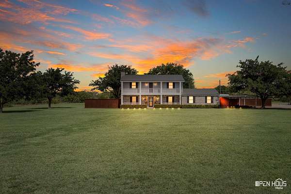 3.64 Acres of Land with Home for Sale in Holliday, Texas