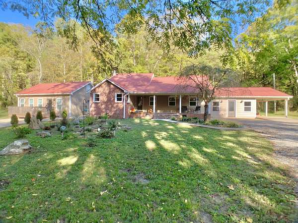 10 Acres of Land with Home for Lease in Cunningham, Tennessee