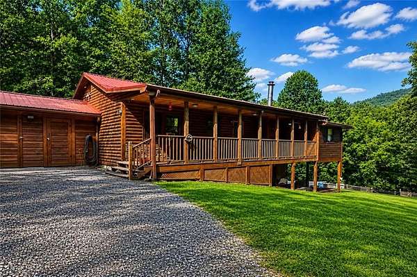 3.44 Acres of Land with Home for Sale in Mineral Bluff, Georgia