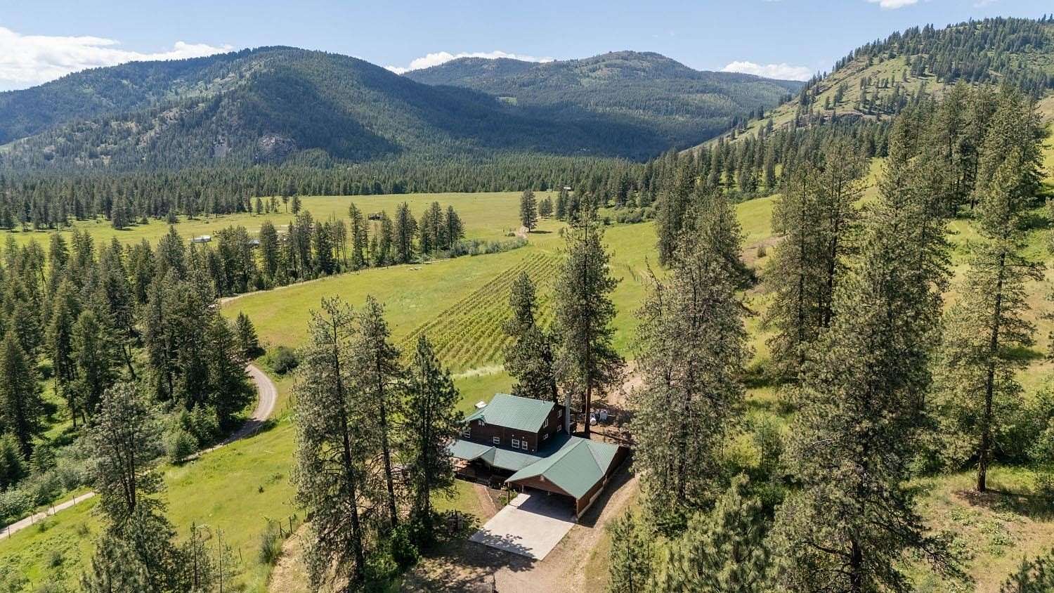 70 Acres of Land with Home for Sale in Kettle Falls, Washington