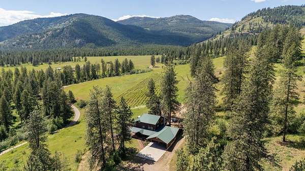 70 Acres of Land with Home for Sale in Kettle Falls, Washington